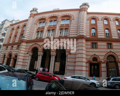 Rumbach Street Synagoge, District 7 Budapest, Ungarn, Stockfoto