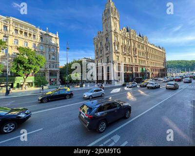 Matild Palace, Budapest, Ungarn Stockfoto