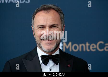 Der italienische Schauspieler Massimiliano Gallo nimmt am 21. Juni 2022 an der Abschlussfeier des Monte Carlo TV Festivals 61. in Monte-Carlo, Monaco, Teil. Foto von Patrick Aventurier/ABACAPRESS.COM Stockfoto