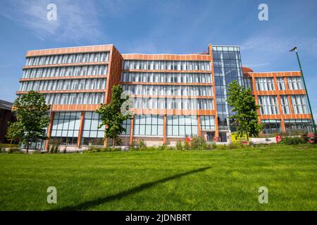 Der neue Broad Marsh Car Park und öffentliche Parkplätze auf der Südseite von Nottingham City, Nottinghamshire, England Stockfoto