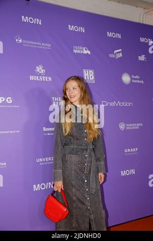 Pheline Roggan beim Jahresempfang MOIN 2022 Mittsommer bei Kampnagel. Hamburg, 21.06.2022 Stockfoto