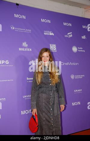 Pheline Roggan beim Jahresempfang MOIN 2022 Mittsommer bei Kampnagel. Hamburg, 21.06.2022 Stockfoto