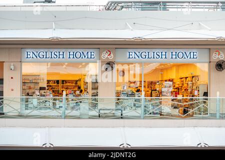 26. Mai 2022, Antalya, Türkei: Eingang des englischen Heims in der Erasta-Einkaufspassage Stockfoto