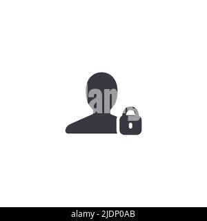 Symbol für Teammitglied der Personengruppe. Symbol für Mitglieder des Community-Benutzers für Mitarbeiter Stock Vektor