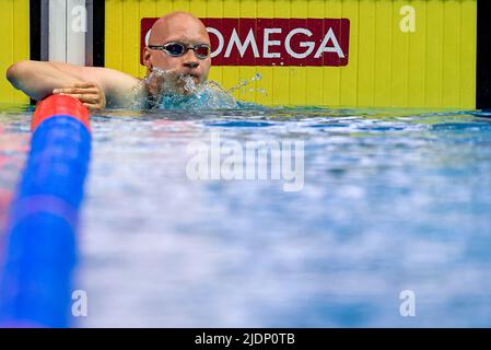 MATTSSON Matti FIN200m Breaststroke Männer Halbfinale Schwimmen FINA 19. World Championships Budapest 2022 Budapest, Duna Arena 22/06/22 Foto Andrea Staccioli / Deepbluemedia / Insidefoto Stockfoto