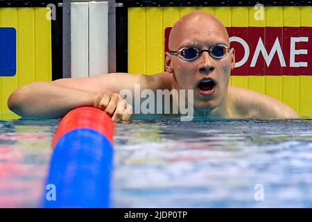 MATTSSON Matti FIN200m Breaststroke Männer Halbfinale Schwimmen FINA 19. World Championships Budapest 2022 Budapest, Duna Arena 22/06/22 Foto Andrea Staccioli / Deepbluemedia / Insidefoto Stockfoto