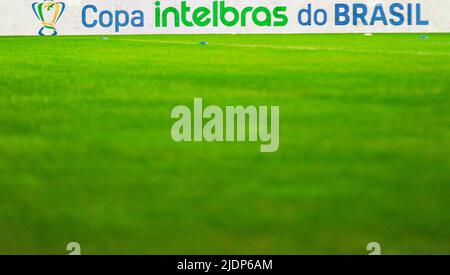 Salvador, Brasilien. 22.. Juni 2022. BA - Salvador - 06/22/2022 - COPA DO BRASIL 2022, BAHIA X ATHLETICO-PR - der Spielball vor dem Spiel zwischen Bahia und Athletico-PR im Stadion Arena Fonte Nova für die Copa do Brasil 2022 Meisterschaft. Foto: Jhony Pine/AGIF/Sipa USA Quelle: SIPA USA/Alamy Live News Stockfoto