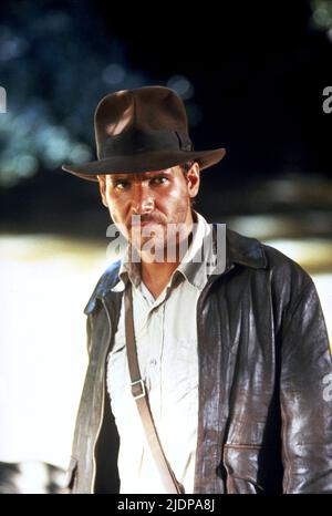 HARRISON Ford, Jäger des verlorenen Schatzes, 1981 Stockfoto