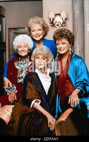 ARTHUR,GETTY,WHITE,MCCLANAHAN, THE GOLDEN GIRLS, 1985 Stockfoto