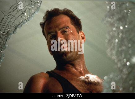 BRUCE WILLIS, DIE HARD, 1988 Stockfoto