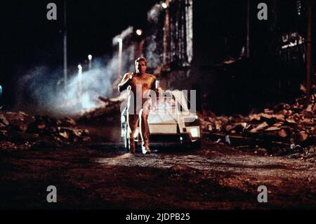 ARNOLD SCHWARZENEGGER, die laufender Mann, 1987 Stockfoto