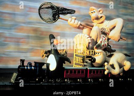 MCGRAW, Wallace, GROMIT, Wallace und Gromit: DIE FALSCHE HOSE, 1993 Stockfoto