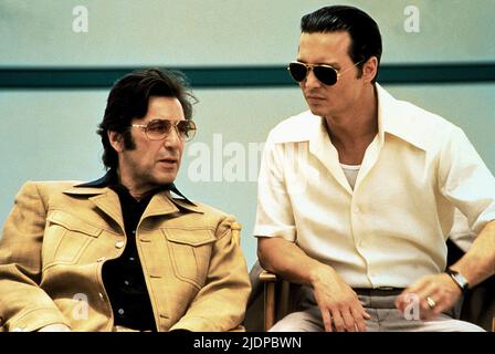 PACINO, Depp, Donnie Brasco, 1997 Stockfoto