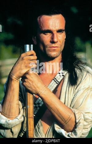 DANIEL DAY - Lewis, der Letzte der Mohikaner, 1992 Stockfoto