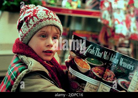 MACAULAY CULKIN, allein zu Hause, 1990 Stockfoto