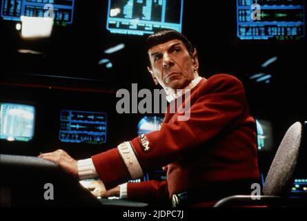 LEONARD NIMOY, Star Trek VI: Das unentdeckte Land, 1991 Stockfoto