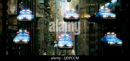 Futuristische POLIZEI AUTO SZENE, das fünfte Element, 1997 Stockfoto