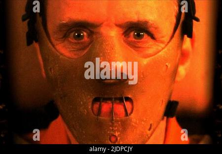 ANTHONY HOPKINS, DAS SCHWEIGEN DER LÄMMER, 1991 Stockfoto