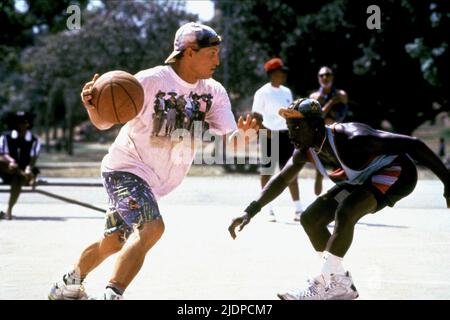 HARRELSON, SNIPES, weiße Männer KANN NICHT SPRINGEN, 1992 Stockfoto