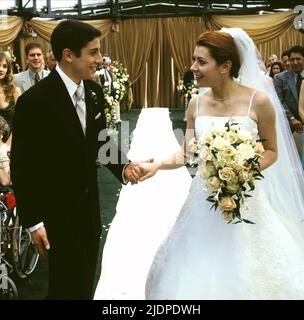 BIGGS, HANNIGAN, amerikanischen Hochzeit, 2003 Stockfoto