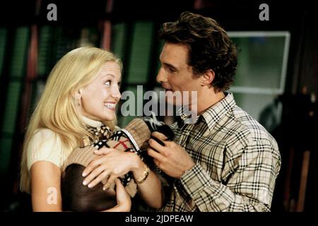 HUDSON, MCCONAUGHEY, WIE EIN KERL IN 10 TAGEN, 2003 verlieren. Stockfoto