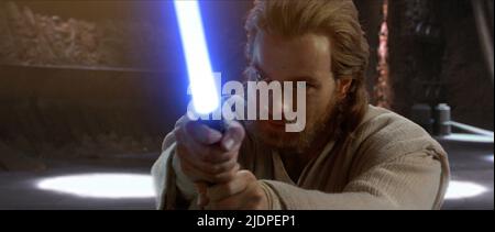 EWAN MCGREGOR, Star Wars: Episode II - Angriff der Klonkrieger 2002 Stockfoto