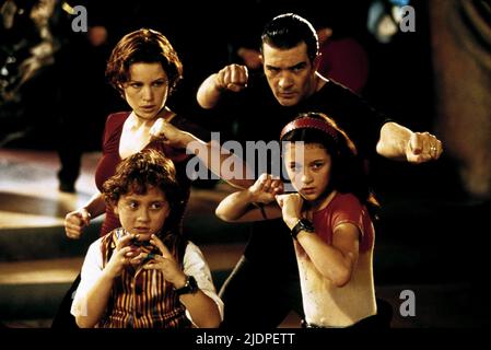 GUGINO, BANDERAS, SABARA, VEGA, SPY KIDS, 2001 Stockfoto