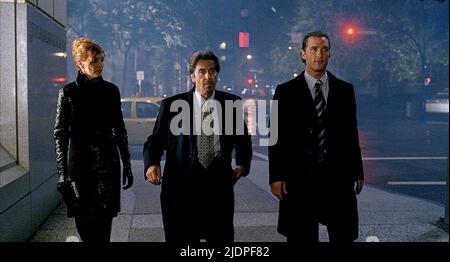 RUSSO, PACINO, MCCONAUGHEY, ZWEI FÜR DAS GELD, 2005 Stockfoto