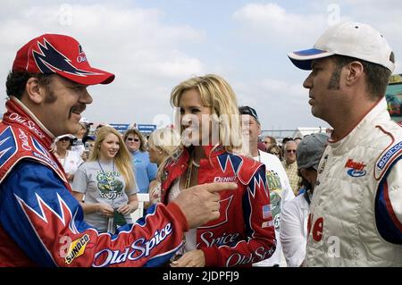 REILLY, BIBB, FERRELL, Ricky Bobby - König der Rennfahrer, 2006 Stockfoto