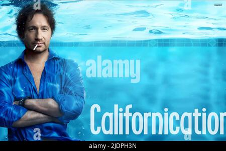 DAVID DUCHOVNY POSTER, CALIFORNICATION, 2007, Stockfoto