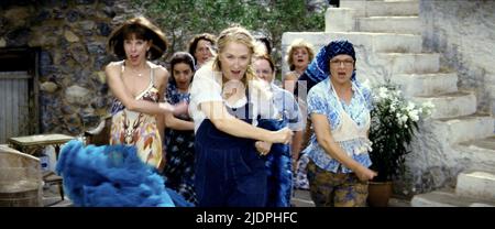 BARANSKI, STREEP, WALTERS, MAMMA MIA!, 2008, Stockfoto