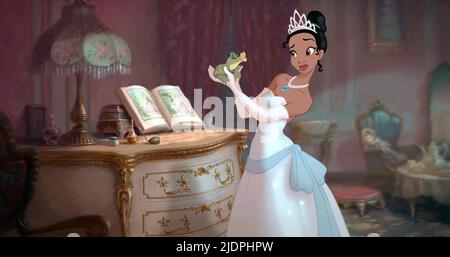 NAVEEN, TIANA, DIE PRINZESSIN UND DER FROSCH, 2009, Stockfoto