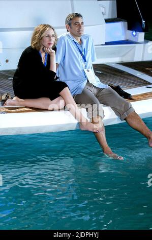 FARMIGA,CLOONEY, IN DER LUFT, 2009, Stockfoto