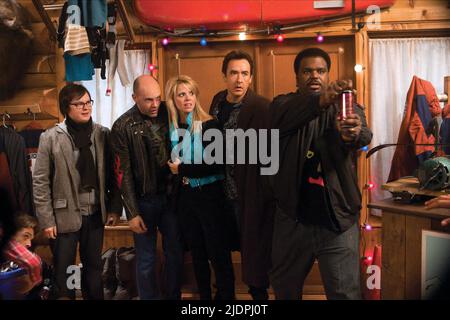 DUKE, CORDDRY, WOLFE, CUSACK, ROBINSON, ZEITMASCHINE FÜR DEN WANNEN-WHIRLPOOL, 2010, Stockfoto