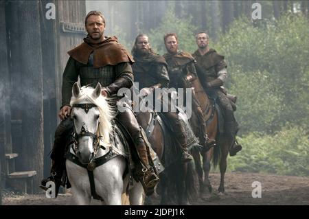 RUSSELL CROWE, ROBIN HOOD, 2010, Stockfoto