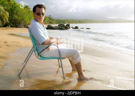 JOHNNY DEPP, DAS RUM-TAGEBUCH, 2011, Stockfoto