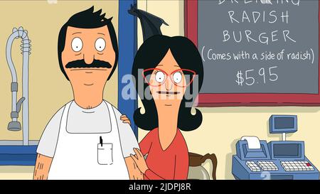 BOB, LINDA, BOB'S BURGER, 2011, Stockfoto