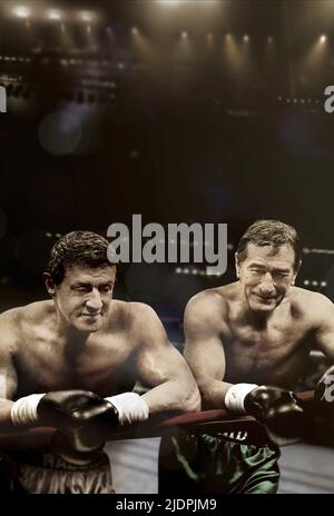 STALLONE, NIRO, GRODGE MATCH, 2013, Stockfoto