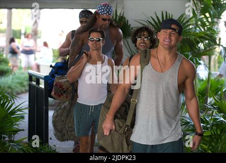 NASH, BOMER, RODRIGUEZ, TATUM, MAGIC MIKE XXL, 2015, Stockfoto