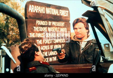 PATRICK SWAYZE, rote Dämmerung, 1984 Stockfoto