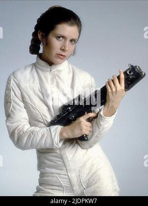 CARRIE FISHER, Star Wars: Episode V - Das Imperium schlägt zurück, 1980 Stockfoto