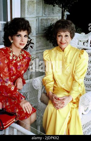 LOLLOBRIGIDA, WYMAN, FALCON CREST, 1981 Stockfoto