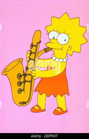 LISA SIMPSON, DIE SIMPSONS, 1989 Stockfoto