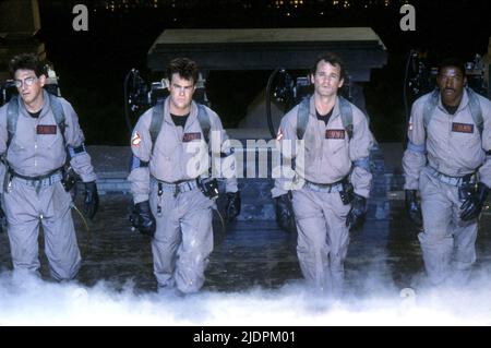 RAMIS, AYKROYD, MURRAY, Hudson, Ghostbusters, 1984 Stockfoto