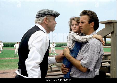 LANCASTER,HOFFMANN,COSTNER, FELD DER TRÄUME, 1989 Stockfoto