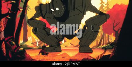 HOGARTH, GIANT, DAS BÜGELEISEN Riese, 1999 Stockfoto