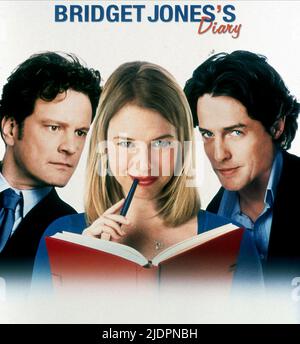 FIRTH,ZELLWEGER,GRANT, BRIDGET JONES'S DIARY, 2001 Stockfoto