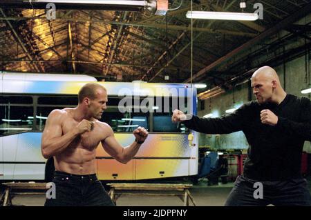 JASON STATHAM, DER TRANSPORTER, 2002, Stockfoto