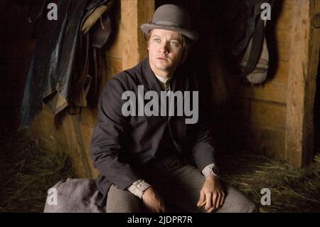 JEREMY RENNER, DIE ATTENTAT AUF JESSE JAMES DURCH DEN FEIGLING ROBERT FORD, 2007, Stockfoto