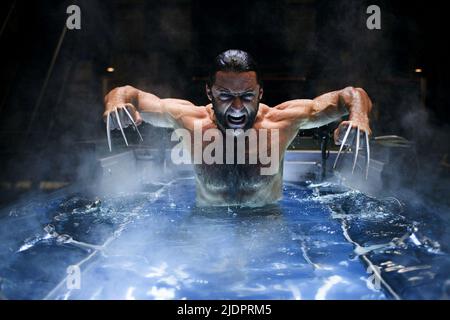 HUGH JACKMAN, X-MEN URSPRÜNGE: WOLVERINE, 2009, Stockfoto